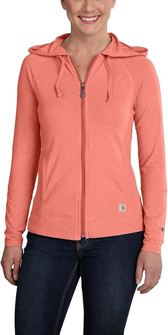 Download Carhartt Women's 101590 Women's Force Zip Front Hooded ...