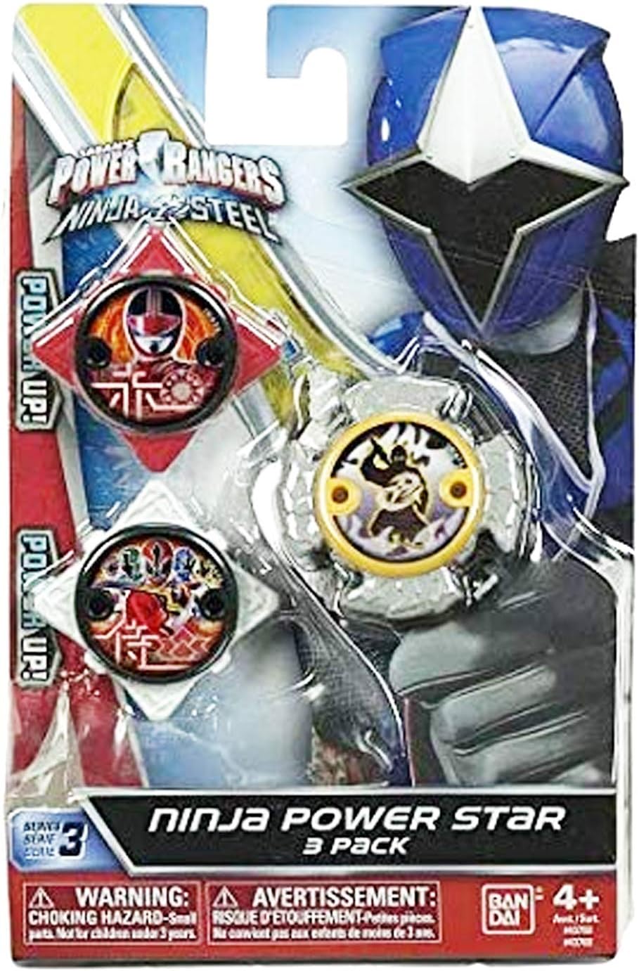 Power Rangers Ninja Power Star Blue Ranger Pack Wave 3 43768 Ninja