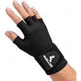 Mueller Sports Medicine Compression Glove for Men and Women, Hand &amp; Wrist Pain Relief Support, Ideal for Carpal Tunnel, Arthritis, Fits Right or Left, Black, One Size