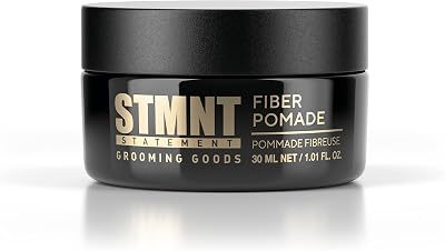 STMNT Grooming Goods Fiber Pomade 30ml Semi-Matte Finish Strong Control