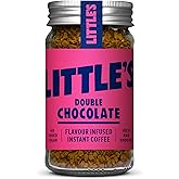 Little&rsquo;s Chocolate Flavored Instant Coffee &ndash; No Added Sugar, Freeze-Dried Flavored Coffee (1.76 Ounce, Double Chocolate) 14 Servings Per Jar