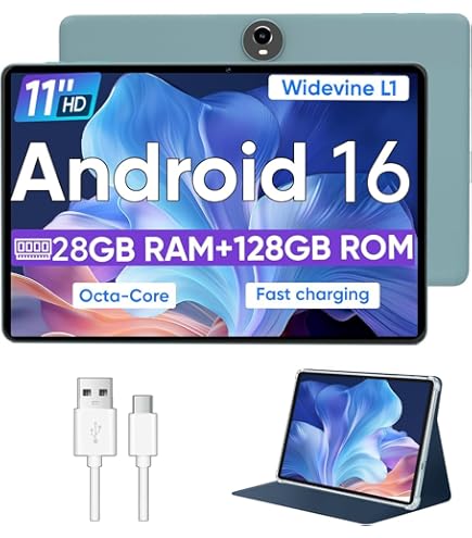 Amazon.com : Aheadthink 11 inch Tablet, 18GB + 128GB, Android 15