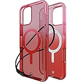 BodyGuardz Ace Pro Compatible with iPhone 16 Pro Max Case - Shockproof Cover with 18FT Drop Tested - Compatible with MagSafe - Wireless Charging - Responsive Buttons (Orange)