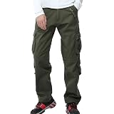 Amazon.com: Aoyog, pantalones de trabajo con forro polar grueso para hombre,  de invierno y resistente al viento : Ropa, Zapatos y Joyería