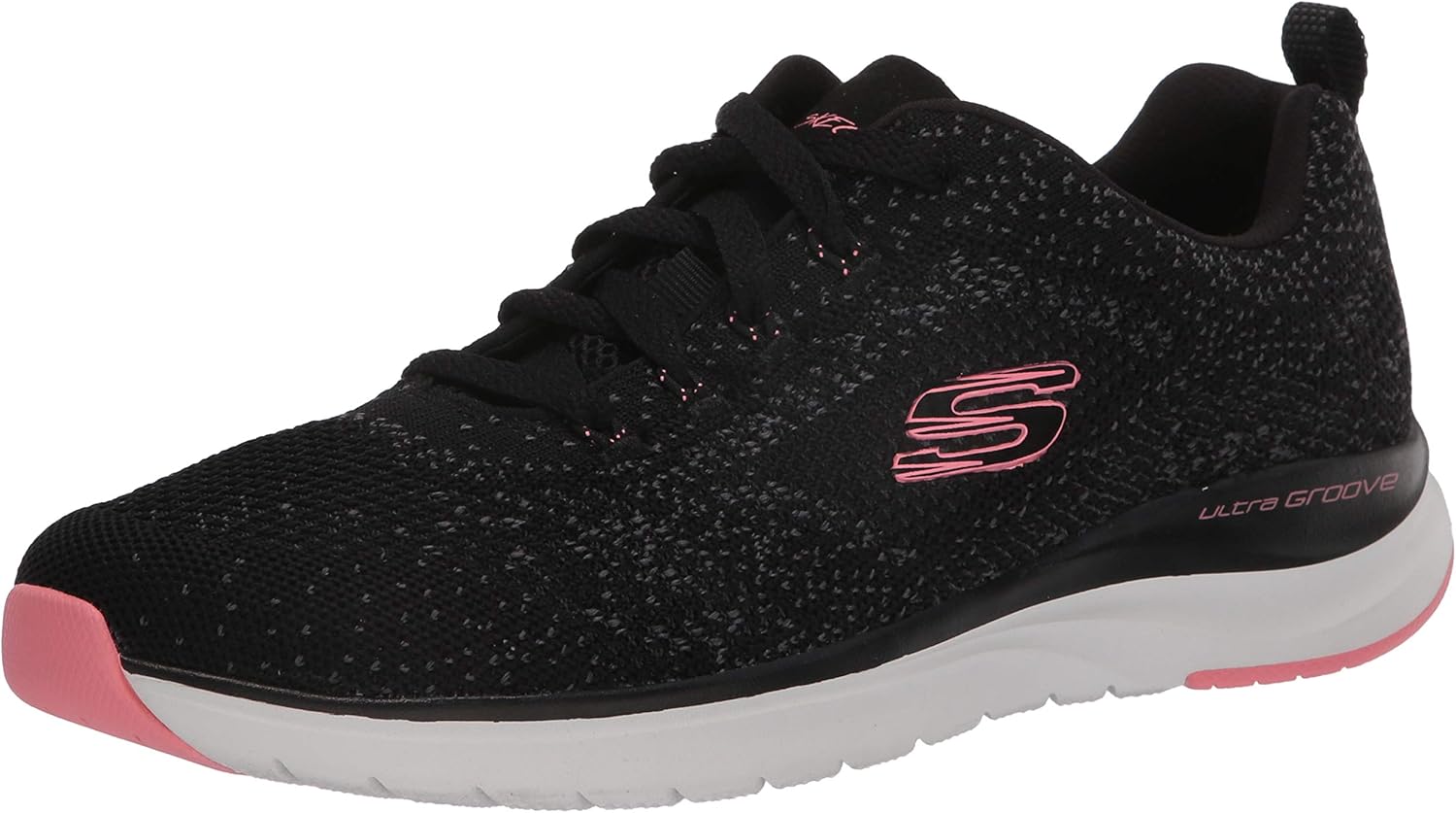 skechers grey ultra groove trainers