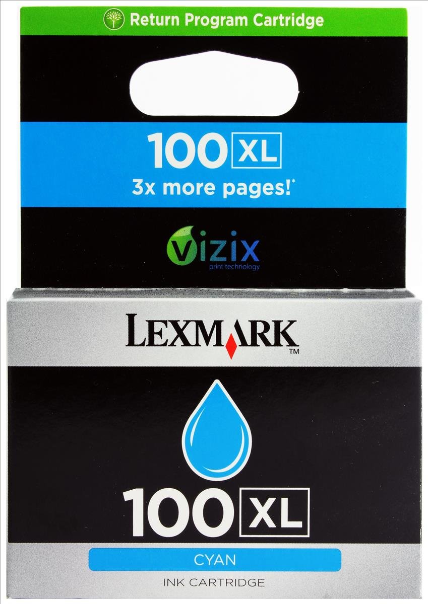 Lexmark 14N1069E 100Xl RP High Yeild Inkcart - Cyan