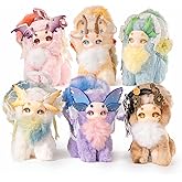 Maomaolong Plush Blind Box, Plush Figure Toys 6PCs (Set of 6 No Repeat) Collectible Birthday Gifts 7 in