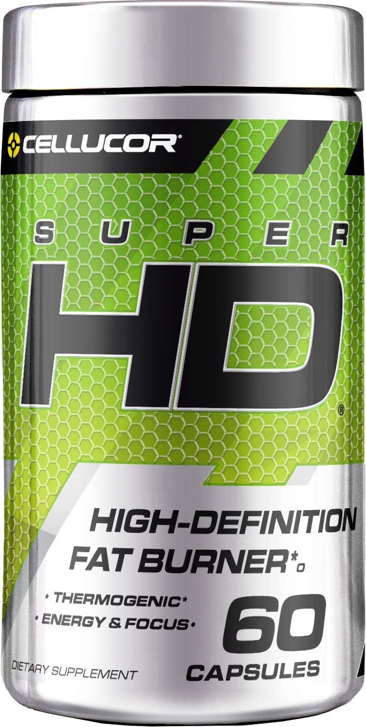 Cellucor SuperHD Weight Loss Capsules | Supplement for Men & Women With Nootropic Focus Plus 160mg Caffeine | 60 Capsules: Health & Personal Care