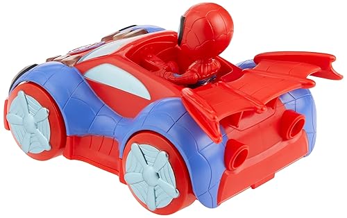 Spidey and His Amazing Friends Glow Tech Web-Crawler Toy Car with