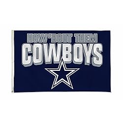 Rico Industries NFL Dallas Cowboys Slogan 3' x