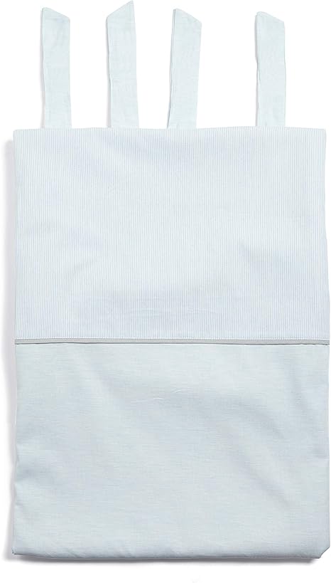 Mamas Papas Curtains Tie Top Welcome To The World Blue