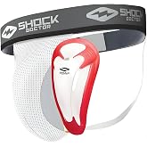 Shock Doctor Jock Straps with Cup Included, Cups for Football Baseball. Core Protective Athletic Supporters
