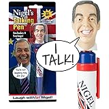 Nigel Farage Talking Novelty Pen – Listen to His Real Voice - 8 of Farage’s Most Memorable Quotes - High-Quality Audio - Funny Gift - Replaceable Batteries Included – Just Click & Listen - Fun for All