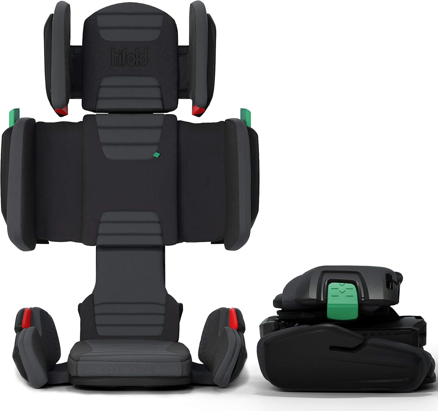 Hifold by Mifold High Back Travel Car Booster Seat Safe and