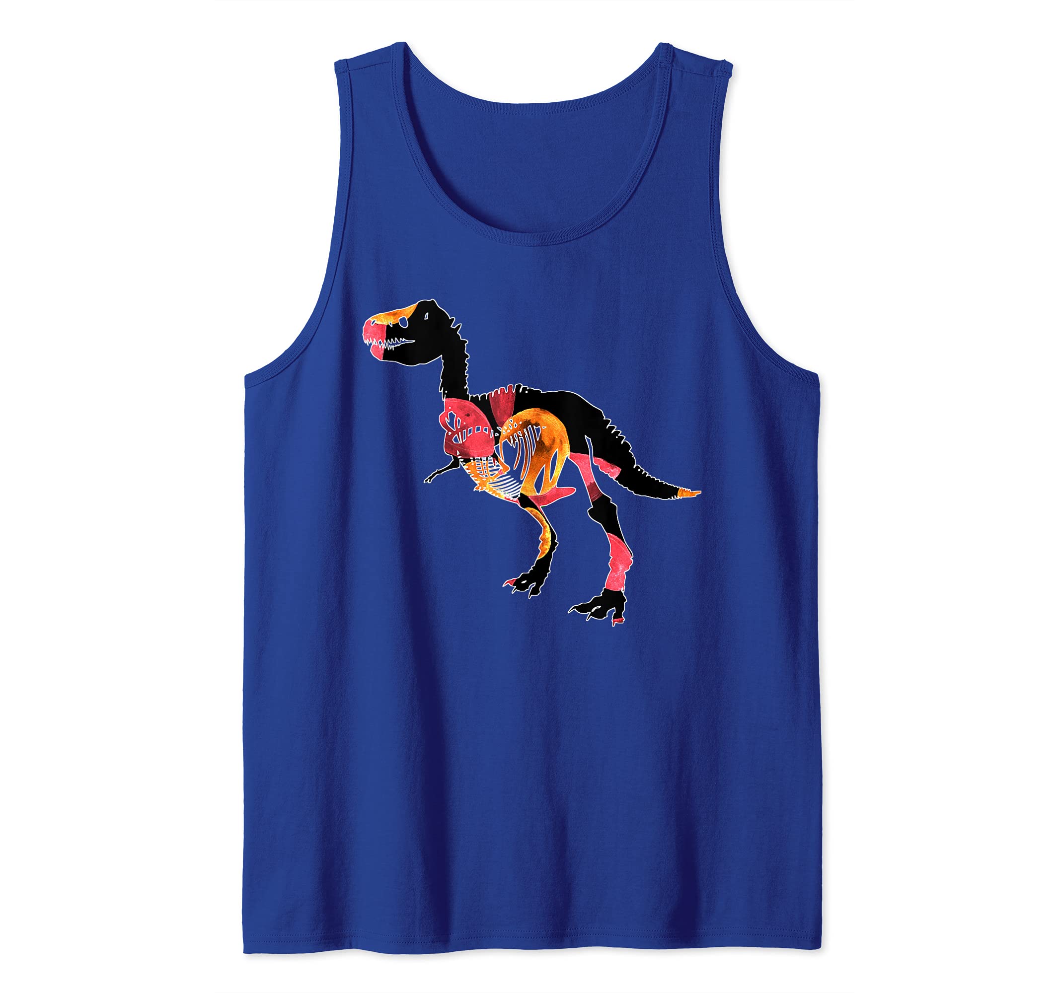 Tyrannosaurus Rex Animal T-Rex Creepy Dinosaur Tank Top