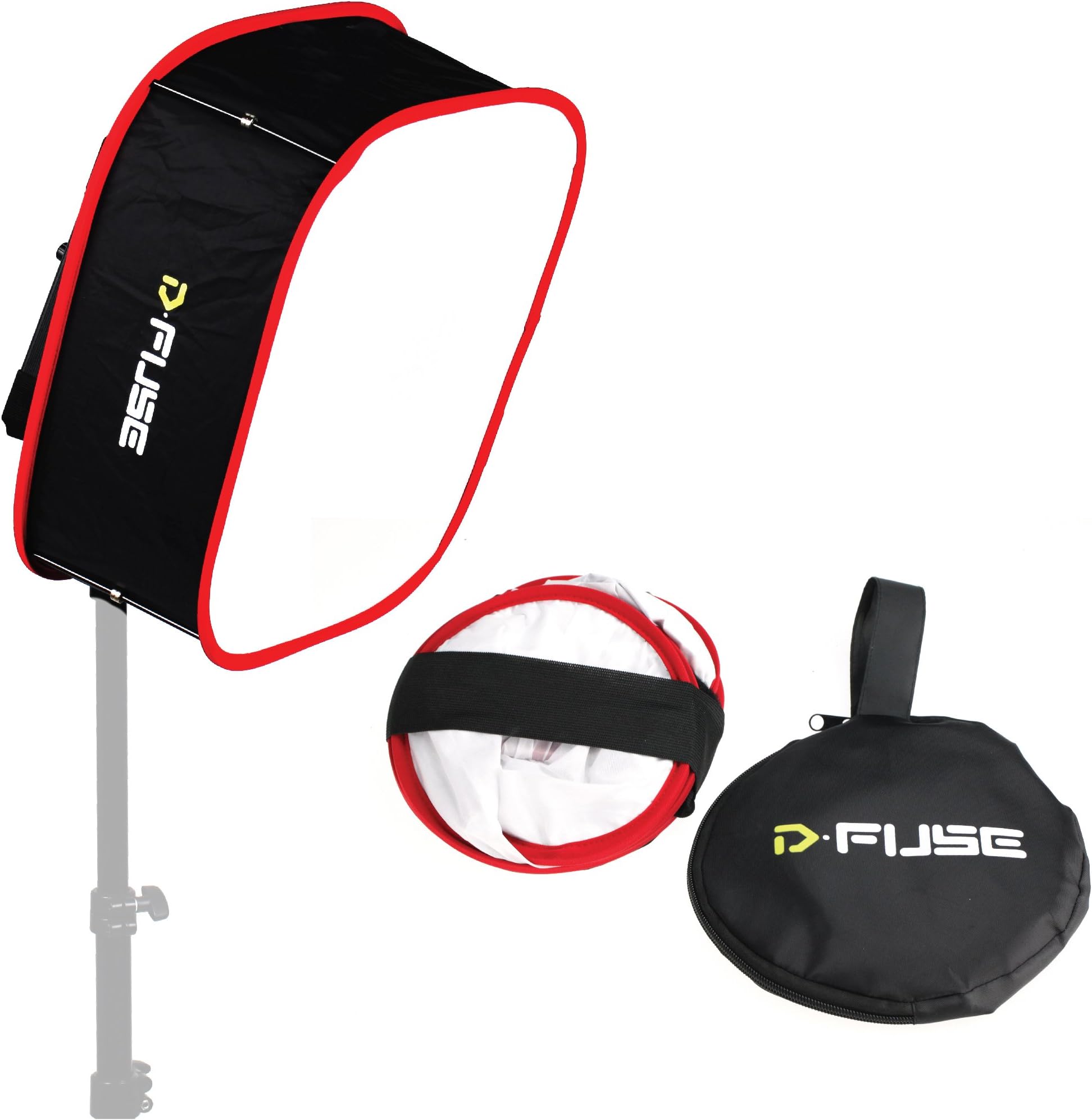 D-FUSE Collapsible Portable Softbox for 1x1 Studio LED Panel M 9.25" x 9.25"