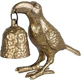 NIKKY HOME Vintage Candle Snuffer, Gold Bird Decor Candle Extinguisher | Decorative Metal Extinguisher Flame Snuffer Candle Accessory Gift for Housewarming