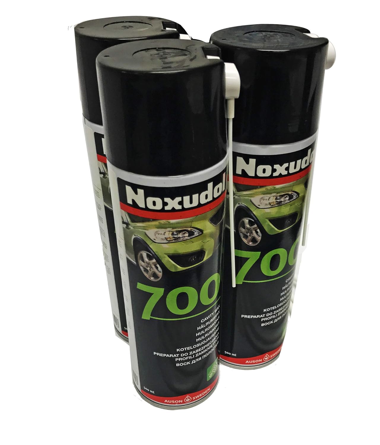 Noxudol Rust Protection Cavity Wax 3 Pack with Free 24" Wand