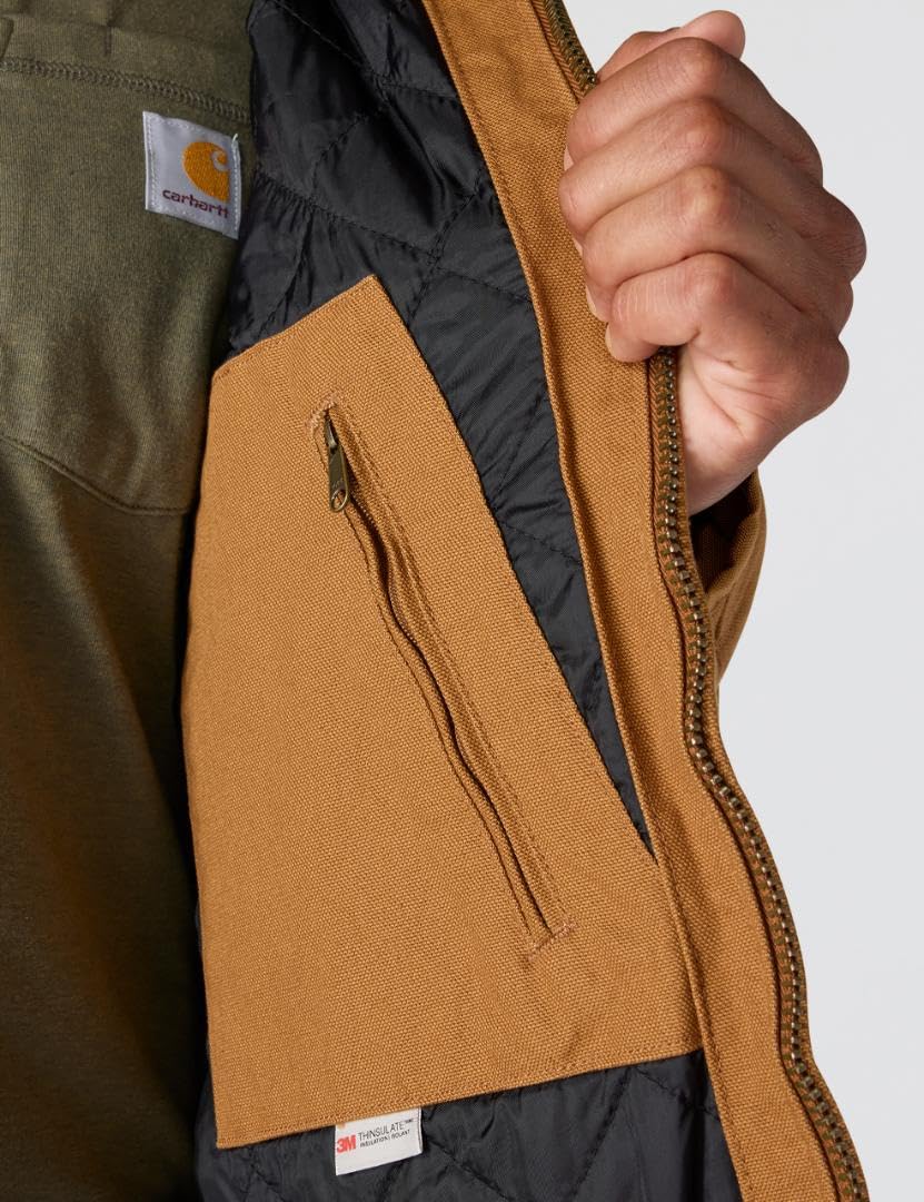 Carhartt Men's Loose Fit Washed Duck Insulated Active Jacket