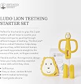 Matchstick Monkey Antimicrobial Teething Starter Set Ludo Lion view 6
