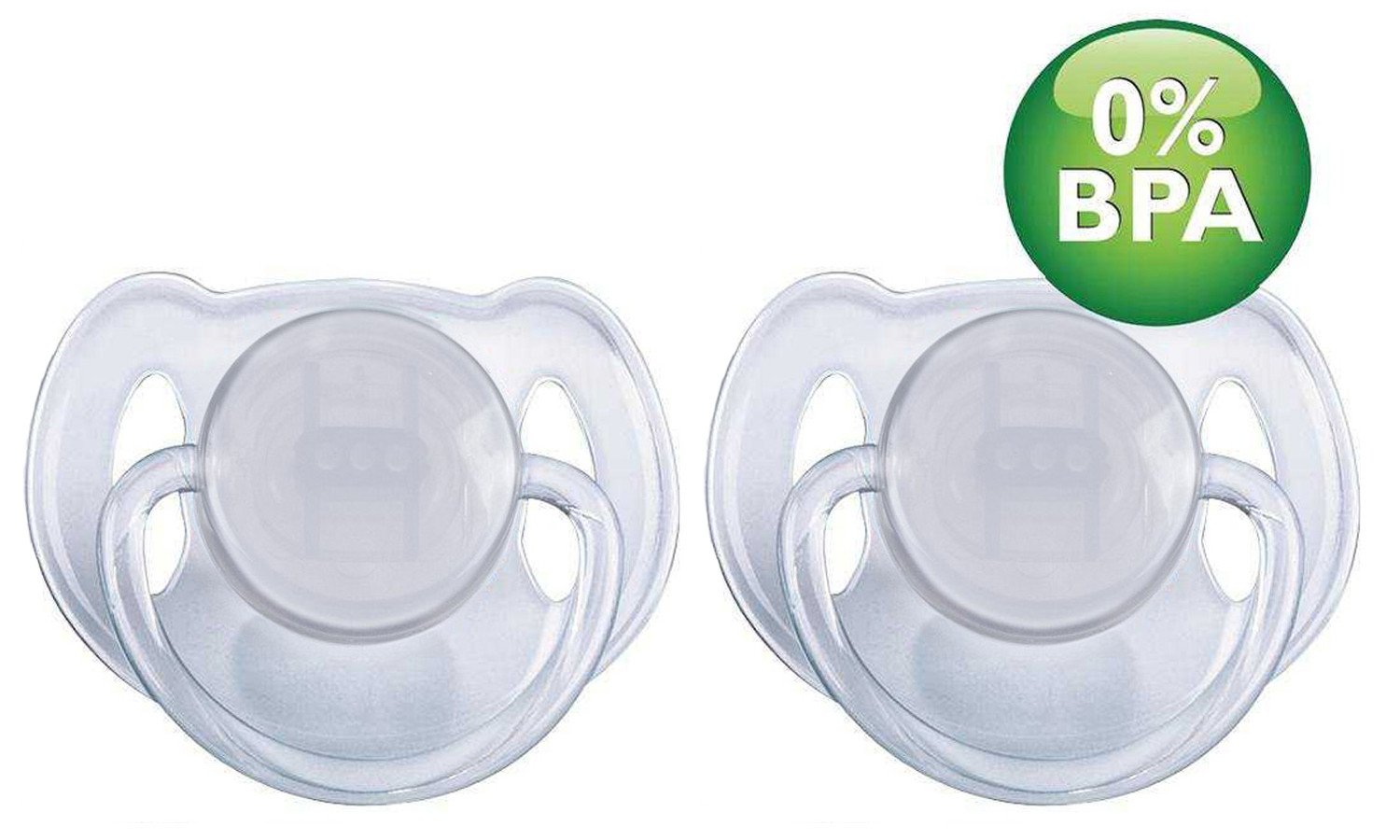 Buy Avent Translucent Toddler Pacifier 618 Months 2Pack, Clear Online