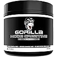 Gorilla Mind Creatine Monohydrate Micronized Powder,Improved Muscle Size, Power Output and Strength, 5 Grams per Servings, 30 Servings