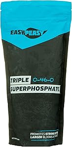 Triple Super Phosphate 0-46-0 Easy Peasy Plants 99% Pure (2lb)