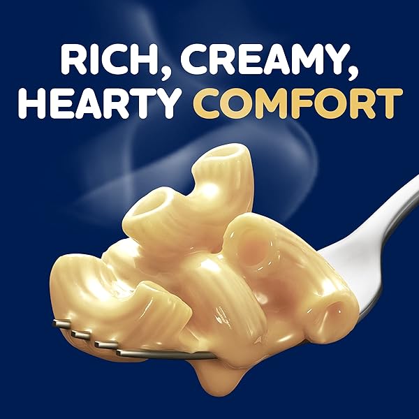KRAFT DELUXE MAC AND CHEESE, 4 CUPS, FOR EASY DINNER OR DINNER SIDES, WHITE CHEDDAR, NO ARTIFICIAL FLAVORS OR DYES, 2.39 OZ