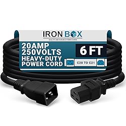 IronBox Electric - Heavy-Duty C20 to C21 Power