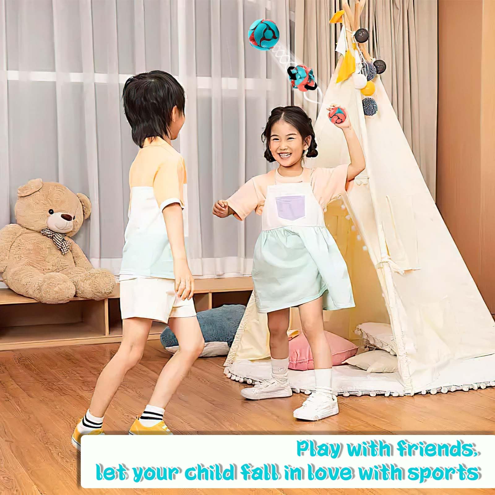 Toy Ball - Hand Thrown Football, Color Changing Deformation Ball, Cool Shape