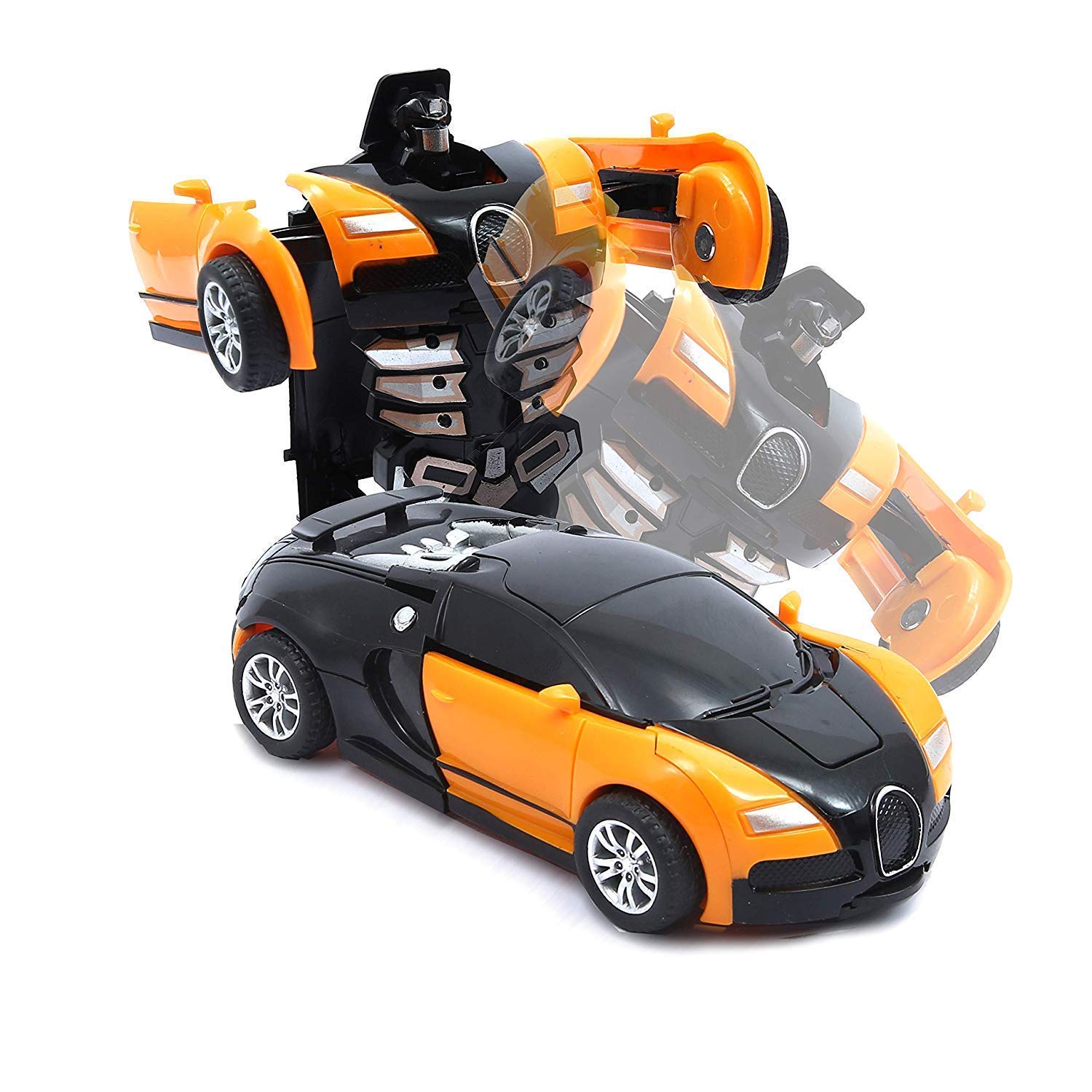 Buy Amitasha 2in1 Transformer Toy Robot Car with Light and Music (Multi