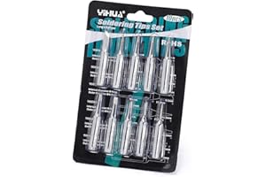 YIHUA #1200 Soldering Iron Tips Set 10PCS Long-Life Type Fit for YIHUA SGS Certified Lead-Free Tips