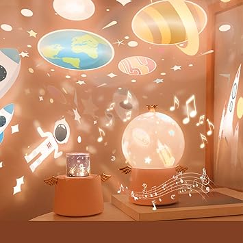 rotating star projector baby