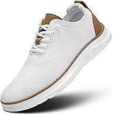 Men's Mesh Sneakers Oxfords Lace-Up Lightweight Casual Walking Shoes Driving Shoes