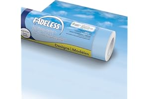 Fadeless Bulletin Board Paper, Fade-Resistant Paper for Classroom Decor, 48” x 12’, Wispy Clouds, 1 Roll