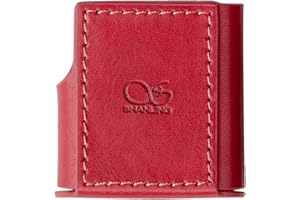 SHANLING M0 Pro Leather Case,SHANLING M0 Pro Portable Music Player Special Protective Case,PU Leather Material,Anti-Collision and Anti-Fall,Corrosion Resistance (M0 Pro Case Red)