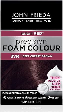 Amazon ジョンフリーダ プレシジョンヘアカラーフォーム 3vr ディープチェリーブラウン 並行輸入品 ヘアカラー 通販