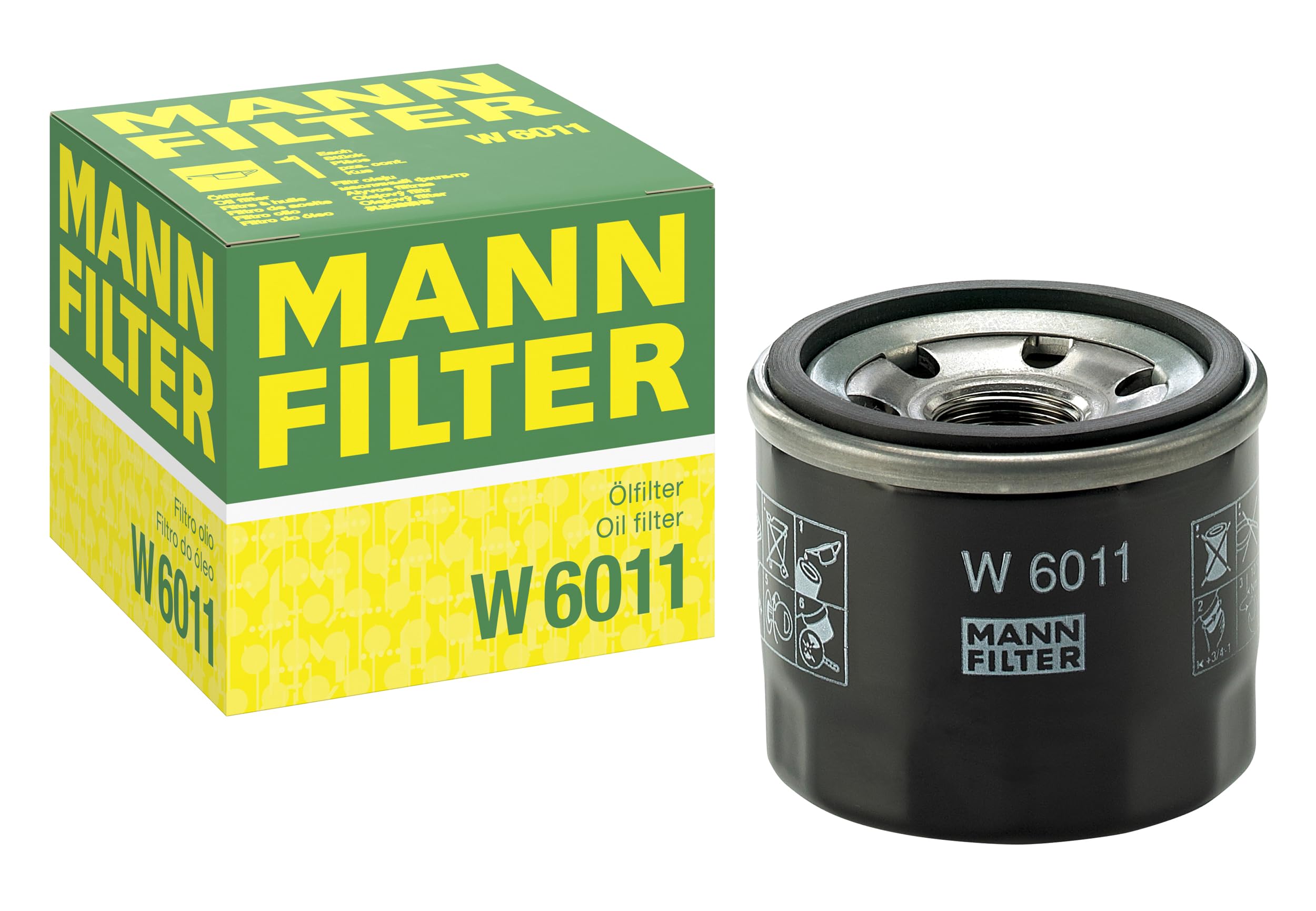 MANN-FILTER W 6011 Oil Filter - for Cars + Transporters
