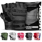 WYOX MMA Gloves for Men &amp; Women &ndash; Open Palm MMA Sparring Gloves with Multi-Layer Knuckle &amp; Thumb Padding, Wrist Support, Fingerless Punching Bag Gloves for Grappling, Kickboxing, Muay Thai &amp; Training