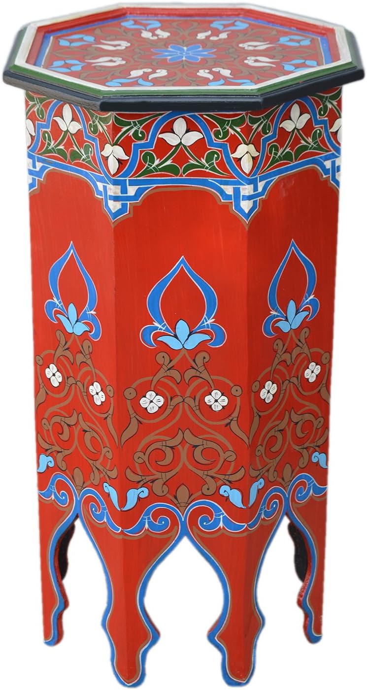 Best artisan home end table in white