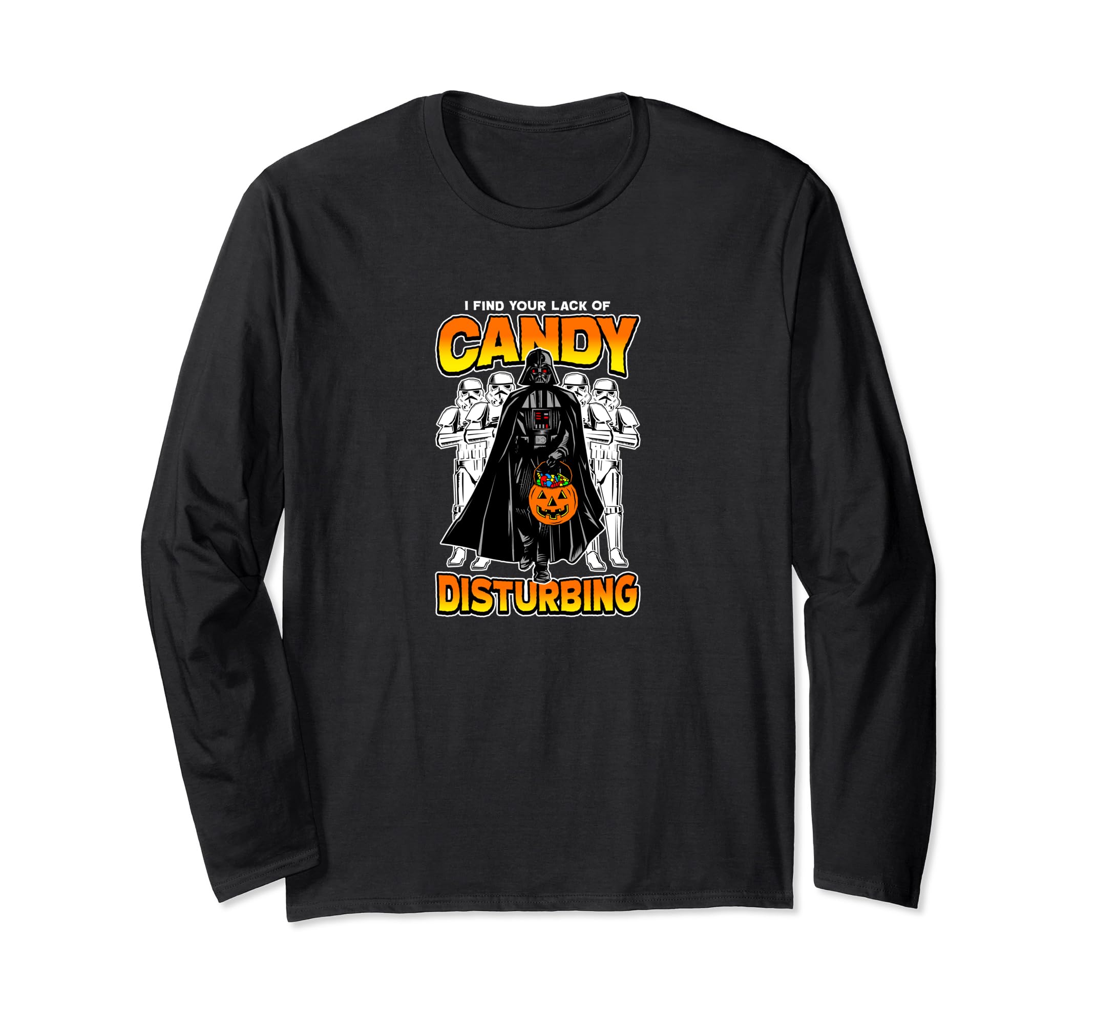 Star Wars Halloween Darth Vader Stormtroopers Candy Long Sleeve T-Shirt