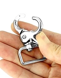 QWORK Swivel Snap Hooks, 10 Pack Heavy Duty Trigger