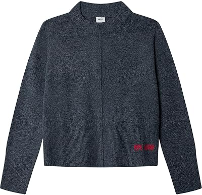 Girl's Bibby Knitwear, Grey (Shaded Grey), 6, Grau (Shaded Grey), 6 Jahre