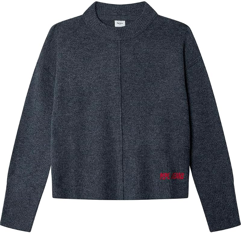 Girl's Bibby Knitwear, Grey (Shaded Grey), 6, Grau (Shaded Grey), 6 Jahre