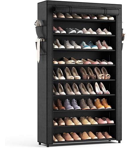 フープ 2007.1～12 12冊セット Amazon.com: Solitar 7-Tier Shoe Cabinet,Bamboo Free Standing Shoe