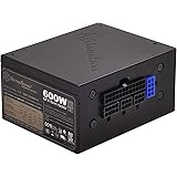 SilverStone Technology 600W SFX Form Factor 80 PLUS GOLD Full Modular Power Supply with +12V single rail, Active PFC (SX600-G)