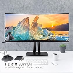 ViewSonic VP3881A 38-Inch IPS WQHD+ Curved 21:9