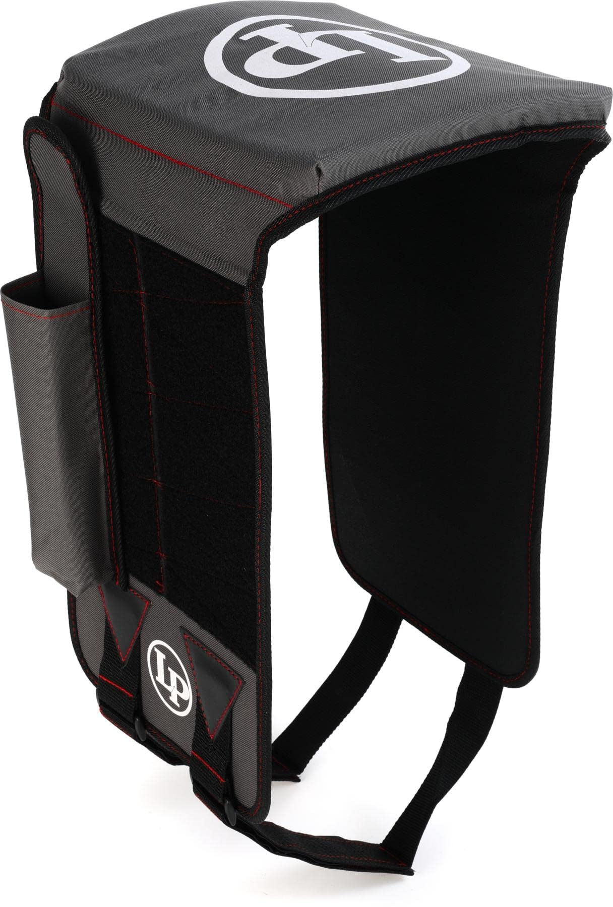 LP Latin Percussion Cajón Saddle LP-CJS Sattel, gepolsterte Sitzfläche und Seitentaschen