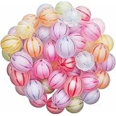 60PCS 16mm Round Spacer Acrylic Beads Colored Acrylic Crystal Beads for Jewelry Making Bracelet Charms Earring Making Spacer Beads for Pens Making Bulk (60)