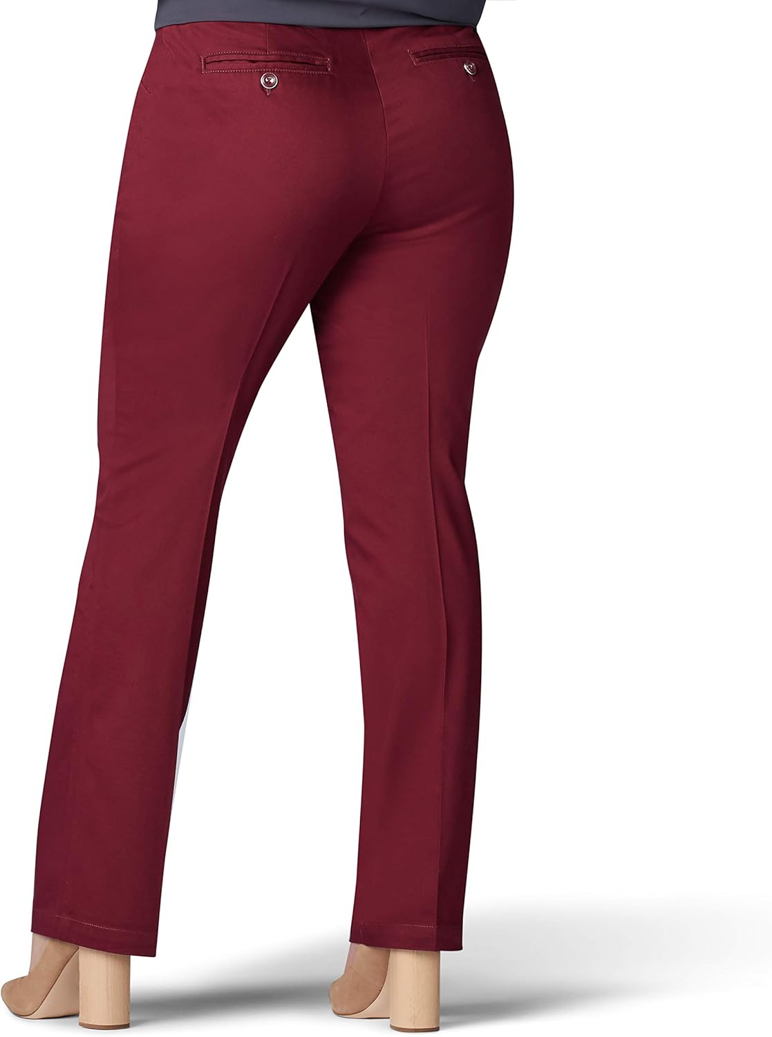 LEE Women's Plus Size Flex Motion Regular Fit Straight Leg Pant at  Women’s Clothing store
